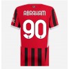 AC Milan Tammy Abraham #90 Hjemmedrakt Kvinner 2024-25 Kortermet